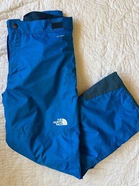 The North Face Bright Blue Waterproof Snow Pants